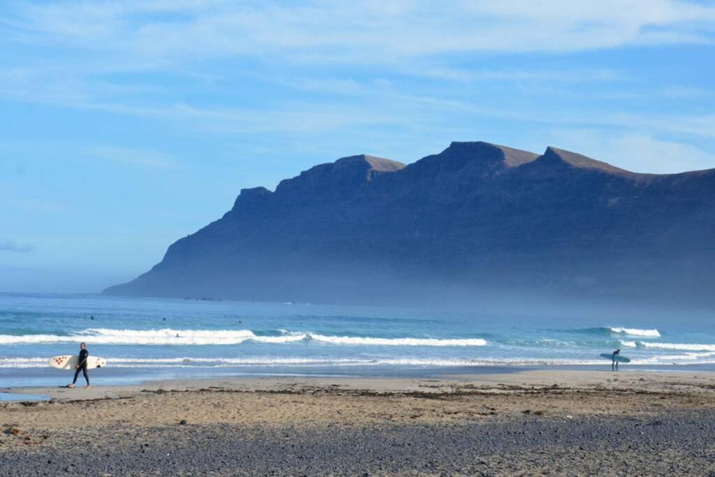 Lanzarote Famara Beach Esterno foto